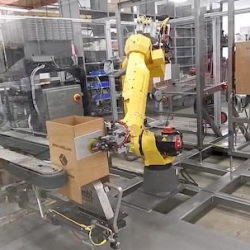 Fanuc- Robot Mở Thùng